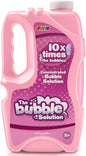 JOYIN 32 oz Bubble Solution Refills (Close to 1L/ 2.5 Gallon), Concentrated Solution for Bubble Machine, Wands, Blower, Easter (Pink)