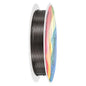 0.7 mm/21 Gauge Copper Wire for Jewelry Making, 10.2FT Copper Beading Craft Wire for Jewelry/Weaving/DIY Crafting/Planting, Color-Retaining [3.1M, Metallic Black]