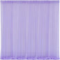 10x10 Purple Tulle Backdrop Curtains for Parties, Sheer Backdrop Curtain Wedding Photo Background Drapes for Baby Shower Photography Birthday Party
