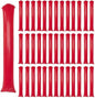 40pcs Round headTeam Spirit Boom Sticks Thunder Sticks Cheering Sticks Team Spirit Plastic Cheerleading Spirit Stick Clapper Inflatable Noise Maker Sports Supply (Red)