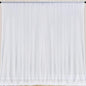 10x10 White Tulle Backdrop Curtains for Parties, Sheer Backdrop Curtain Wedding Photo Background Drapes for Baby Shower Photography Birthday Party