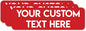 Design Your Own Custom Weatherproof Decal Text Sticker for Tumbler Cup, Laptop, RV, Cars, Trucks, Phones, Boats, Helmets, ATV, Bottles, and Vehicles (3 Pack) (3"x10" Rectangle)