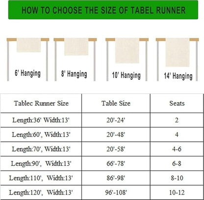 Ce Cream Table Runner, Cold Fruity Popsicles Summer Sweet Seasonal Dinner Runner for Party Holiday Home Kitchen Dining Table Decor 13"x70"
