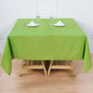 Efavormart 70" Lime Green Square Polyester Tablecloth for Dining Table, Wedding, Party, Event, Banquet, Restaurant Decoration