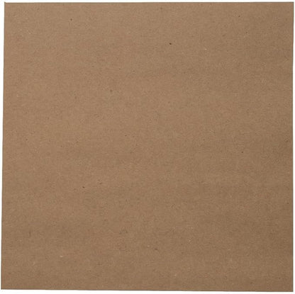 LUXPaper Square Invitation Envelopes | Peel & Press | 8 1/2" x 8 1/2" | Grocery Bag Brown | 70lb. Text | 50 Qty