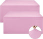 Nasitos Pink Fitted Table Covers Stretch Spandex - 72 x 30 Inch - 2 Pack Rectangle Table Clothes for 6 Foot Folding Tables, Wrinkle Resistant Tablecloths for Parties, Trade Show, Craft Show, Birthday