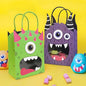 Cheerland Monster Gift Bags Halloween Goodie Bag Monster Party Favors Bag Summerween Candy Treats Paper Goody Bags Cartoon Themed Birthday Party Decorations Treat Inc Kids Theme Party Supplies 4 Pcs