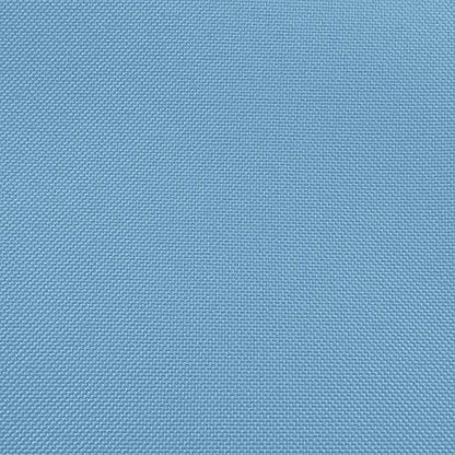 Ultimate Textile Pleat Polyester Fabric Table Skirt - Machine Washable Flame Resistant with Clips for Events, Weddings & Trade Shows, Cut & Sewn in Paterson, NJ - Light Blue, 21' Box Pleat