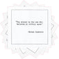 Five Star Napkins White Cocktail Napkins – 50 Luxury Cotton Disposable Cocktail Party Napkins with Quotes – 4.5" x 4.5" for Home Bars, Game Nights, Beverages, Birthdays, Weddings & Holidays