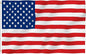 1 Piece 4x6 Foot American Flag | US Flag Vivid Color and UV Fade Resistant - Canvas Header and Double Stitched | Lightweight Duty Outdoor Polyester US Flags with Brass Grommets (4 x 6 Ft)