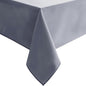 Hiasan Light Gray Rectangle Tablecloth - Waterproof Spillproof and Wrinkle Resistant Washable Polyester Table Cloth for Dining Party, 90 x 132 inch