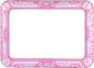 Inflatable Frame for Photo Booth and Selfies Parties Celebrations 31.5 x 23.5 (Pink)