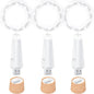 USB Bottle Lights Rechargeable Wine Bottle Fairy Lights Cork LED String Lights 20 LEDs Copper Wire for Table Party DIY Decor