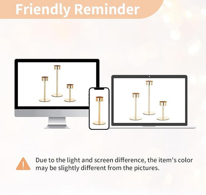 NUPTIO Hurricane Candle Holder for Centerpiece: Set of 6 Tall Candle Stick Holder with Ribbed Glass Cover - Bulk Fluted Taper Candlestick Decor for Living Room Thanksgiving Christmas