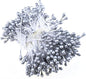 HAHIYO 700Pcs 3mm Silver Pearl Double Heads Pistil Hand-Made Artificial Pistil para Flores Pearlized Floral Stamen for Flower Making Scrapbook Decoration