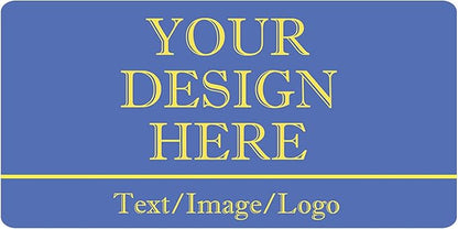 Custom Stickers 70-1000 Personalized Labels for Birthday Party Wedding, Customized Stickers for Business Logo(2-Rectangle)