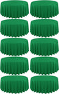 10 Pack Green Round Tablecloths - 90 Inch, Polyester Table Cover, Stain and Wrinkle Resistant Washable Fabric Table Cloth for Wedding Banquet Parties