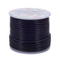 BENECREAT 10 Gauge Jewelry Craft Aluminum Wire 80 Feet Bendable Metal Sculpting Wire for Craft Floral Model Skeleton Making (Black, 2.5mm)