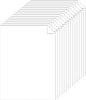28 Sheets Bright White Cardstock 8.5 x 11 Certificate Paper, 92lb/250gsm White Card Stock Printer Paper for DIY Cards, Wedding, Business Cards, Menus, Invitations