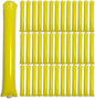 40pcs Round headTeam Spirit Boom Sticks Thunder Sticks Cheering Sticks Team Spirit Plastic Cheerleading Spirit Stick Clapper Inflatable Noise Maker Sports Supply (Yellow)