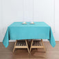 Efavormart 70" Square Linens Turquoise Wholesale Linens Polyester Square Linen Tablecloth for Wedding Banquet Party Restaurant