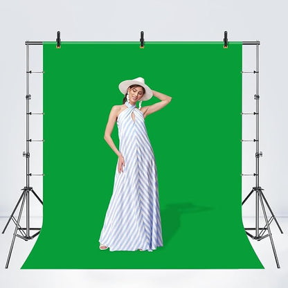 6 Pack 4.5 Inch Heavy Duty Spring Clamps + 6 Pack Backdrop Clips, Elastic Nylon Backdrop Clamps Holder Background Clips for Video Photography Background Support, Canvas, Creation and Home Use