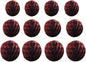 15pcs Honeycomb Balls Decorations 4'' 6'' 8'' Party Honeycomb Ball Flowers Tissue Pom poms Flower Ball Hanging Flower Balls for Baby Shower Birthday Wedding Nursery Decor(4'' 6'' 8'' Burgundy)