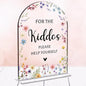 Wedding Sign，For The Kiddos Wedding Sign, Weddings Supplies 5x7 Inch, Kids Wedding Activities Acrylic Plaque, Please Help Yourself Sign, Wedding Signs for Ceremony And Reception decorative-signs184