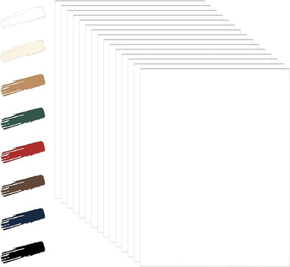 28 Sheets White Cardstock 8.5 x 11 Certificate Paper, 92lb Heavyweight Printer Paper Card Stock for Wedding, School Crafting, Memus, Making Cards, Business Cards, Invitations