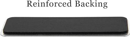 Custom Name Tags - Full Color Logo Name Tags - Scratch Resistant Metal Front & Hard Plastic Back (1x3 Inch, Silver)