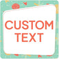 Custom Sign, Custom Street Sign, 11 Font Colors, 13 Font Styles, 4 Hole Options, 22 Sizes, 18x18 Inches, Rust Free DiBound, Fade Resistant, Made in USA by My Sign Center (Mid-Century Modern 2)