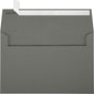LUXPaper A9 Invitation Envelopes | Peel & Press | 5 3/4" x 8 3/4" | Smoke Gray | 80lb. Text | 50 Qty