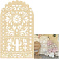 Mexico Theme Arch Stand Covers Fiesta Wedding Party Elastic Fabric Background Birthday Baptismx Baby Shower Decor Props (67x150cm(2.2x5ft),G-3739)