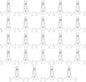 Juvale Mini Clear Acrylic Easel Stands - 24-Pack, 5.3-Inch, Clear Plastic - Mini Easel Sign Stand & Greeting & Place Card Display - Tabletop Photo Holders & Plate Holders