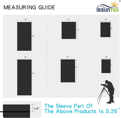 ISSUNTEX 5X7 ft Background Muslin Backdrop, Photo Studio, Collapsible High Density Screen for Video Photography and Television-Black