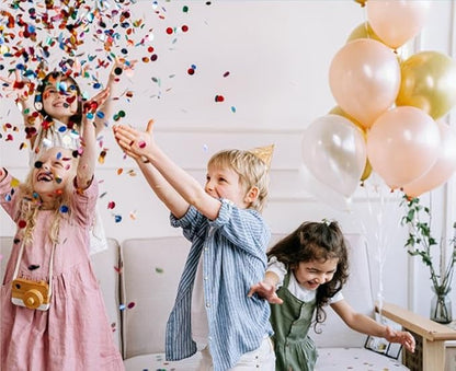 Multi Color Round Foil Confetti Beautiful Rainbow Metallic Table Confetti Glitter for Fill Balloons, Wedding,Birthday,Party,Festival Decoration(8000PCS)