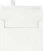 LUXPaper A7 Invitation Envelopes | Peel & Press | 5 1/4" x 7 1/4" | Natural White | 80lb. Text | 100% Cotton | 500 Qty