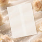 60 Pack Pre-Folded Vellum Jackets for 4.25x5.5 Invitations, Translucent Vellum Paper 4.25x5.5 Jackets, 100GSM Wedding Invitations Wraps, Envelope Liners for Birthdays, Baby Showers
