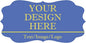 Custom Stickers 70-1000 Personalized Labels for Birthday Party Wedding, Customized Stickers for Business Logo(2-Fancy Frame)