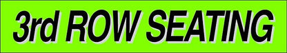 Ez-line Vinyl Windshield Stickers 3 Dozen 15 Inch Chartreuse Slogan Dealership Pro Pack for Car Lots (EZ115-Pack8)
