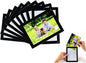 Magnetic Picture Frames with Black Border(5"X7",10 Pack),Magnet Photo Pockets/Holder, Decorations for Home/Office/School/Classroom/Party/Lockers/Fridge