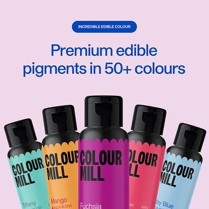 Colour Mill Aqua Blend Water-Based Food Coloring, 20 Milliliters Rust