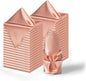 36 Pack Square Satin Dinner Napkins, 16x16 Inches Silky Soft Smooth Table Cloth Napkins for Restaurant Weddings Banquet Party Decoration, Rose Gold