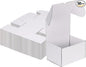 MEBRUDY 7x5x4 Inch Shipping Boxes Pack of 50, White Small Corrugated Cardboard Box for Mailing Packing Literature Mailer