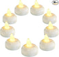 Homemory 36 Pack Flameless Floating Candles, Warm White Led Flickering Tealight Candles in Bulk, Decor for Wedding, Party, Centerpiece, Pool, Christmas
