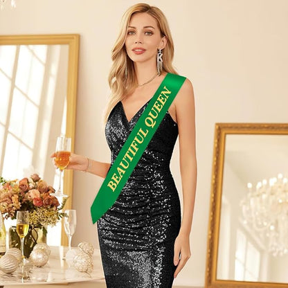 Blank Sash 16 PCS Sashes DIY Satin Sash Chair Sashes Scout Sash President Sash Senior Sash Scout Sash Wedding Party Sash