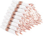 Supernal Set of 60 Packs Rose Gold Silverware - Heavy Weight Cutlery with Linen Napkin Suit for Wedding, Party