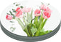 12" 12PCS Round Mirrors for Centerpieces, Circle Mirror Centerpieces for Tables, Acrylic Mirror Tiles for Wall Table Wedding Centerpieces Mirror Plates for Candle Birthday Decorations DIY Craft