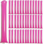 40pcs Round headTeam Spirit Boom Sticks Thunder Sticks Cheering Sticks Team Spirit Plastic Cheerleading Spirit Stick Clapper Inflatable Noise Maker Sports Supply (Pink)