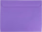 JAM PAPER 9 x 12 Booklet Colored Envelopes - Violet Purple Recycled - 25/Pack